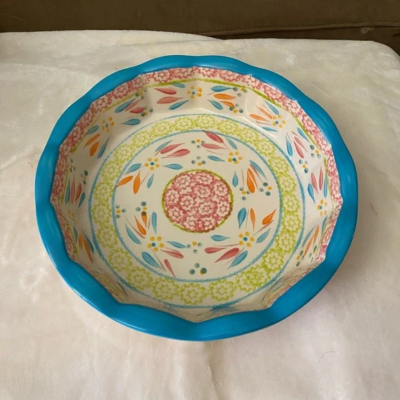 Temp-Tations Kitchen Inch Pie Plate From Temptations By Tara